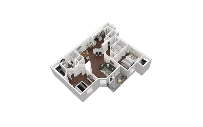 The McDermott 1107 floor plan